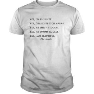 Yes Im Plus Size Yes I Am Beautiful Shirt
